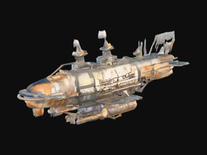 3D model for Steampunk Airship Adventure