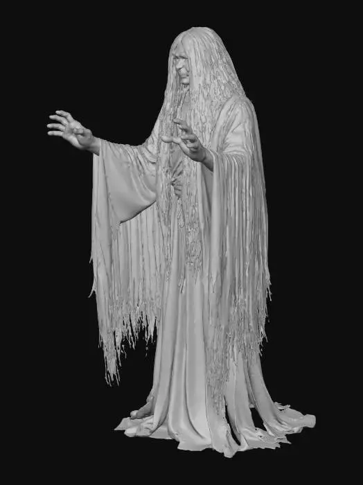 3D model for Un fantôme effrayant