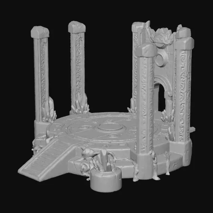 3D model for Celestial Glyph Chamber