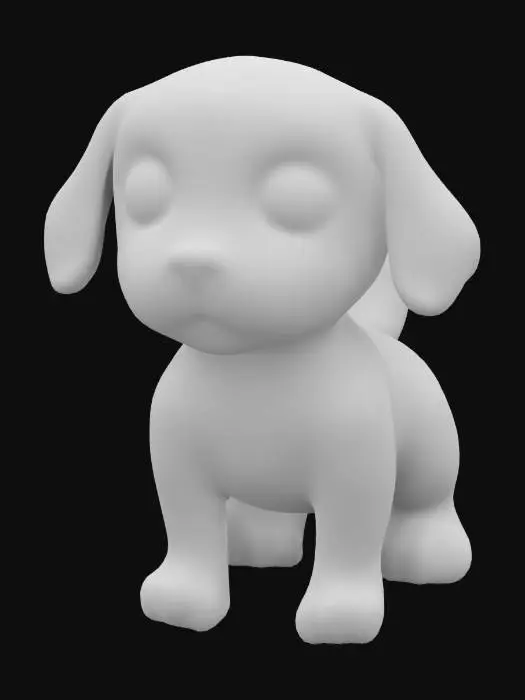 3D model for Puppy Ponderings