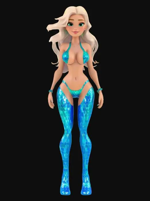 3D model for Siren Chic Base Mesh