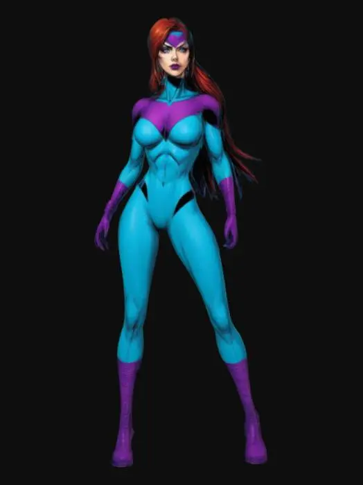 3D model for Native American Squaw Princess Base Mesh