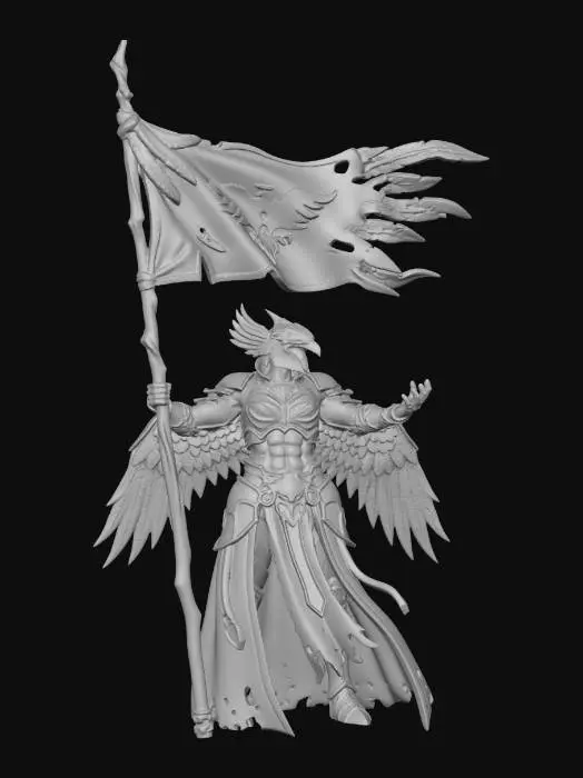 3D model for Winged Sentinelallero