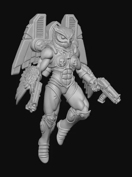 3D model for Skyward Duskowl Sentinel