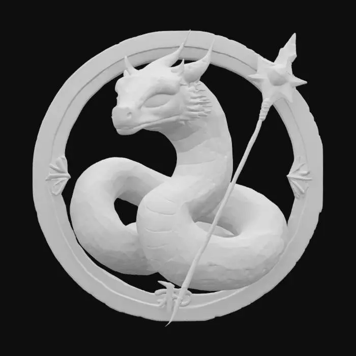 3D model for Serpent's Enchantment Emblem, #emblem#
