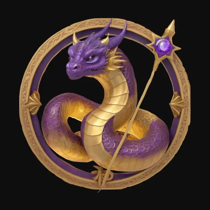 3D model for Serpent's Enchantment Emblem, #emblem#