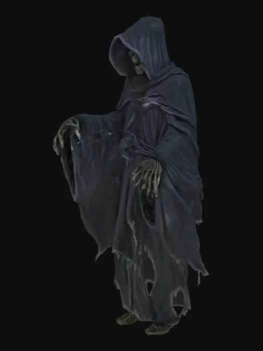 3D model for dementor entity collecting souls 