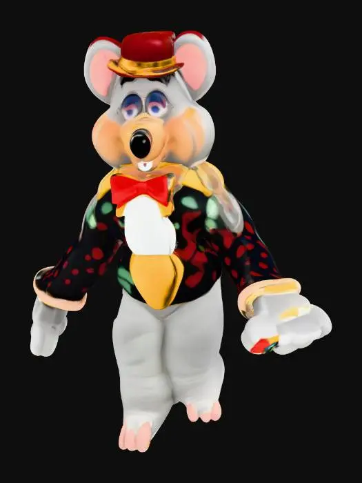3D model for Cheerful Rodent Entertainer