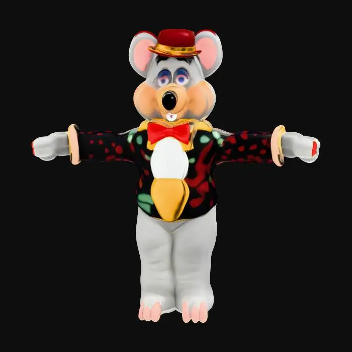 3D model for Cheerful Rodent Entertainer