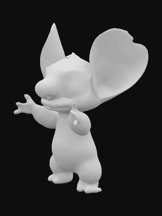 3D model for Stitch character