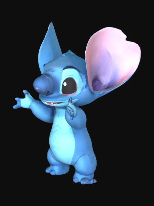 3D model for Stitch character
