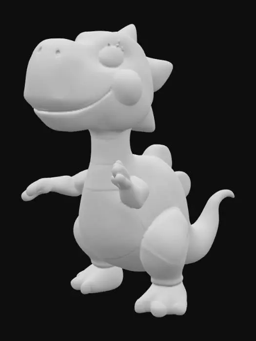 3D model for piccolo dinosauro simpatico
