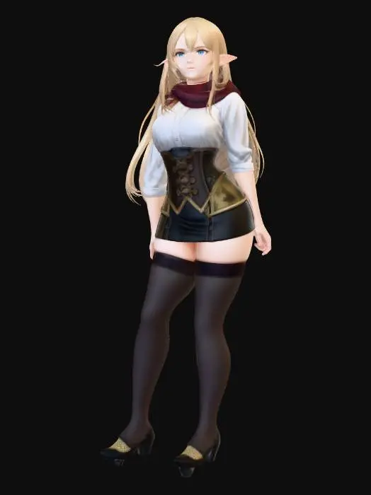 3D model for Forest Elf Adventure