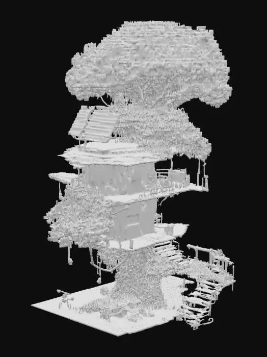3D model for Treehouse Haven