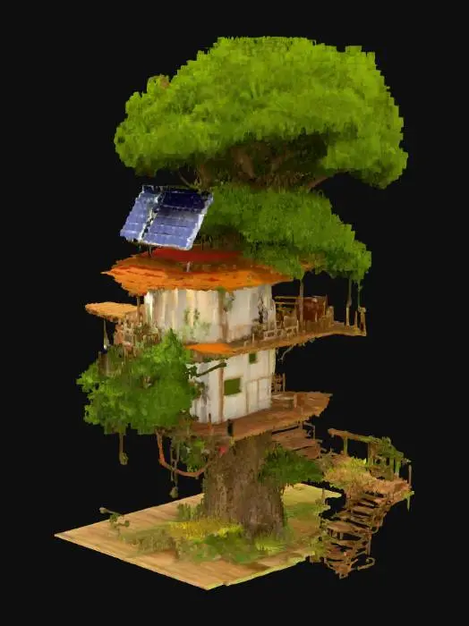3D model for Treehouse Haven