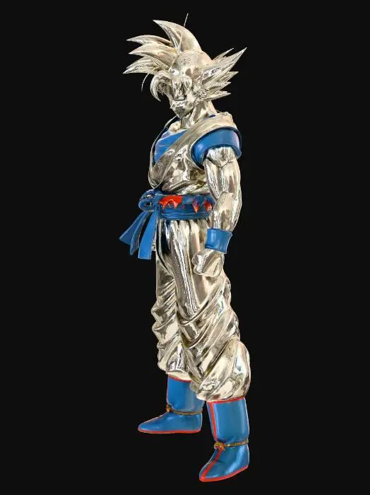 3D model for goku