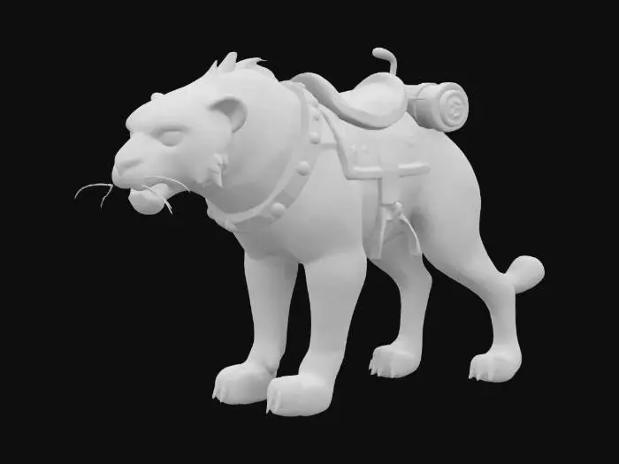 3D model for Leopard Steed