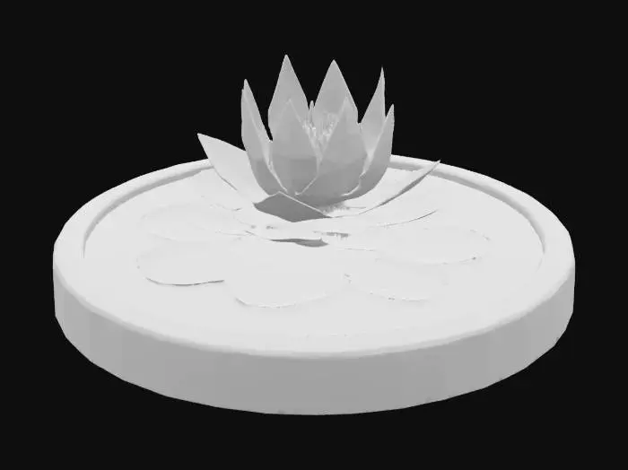 3D model for Lotus Serenity Pond