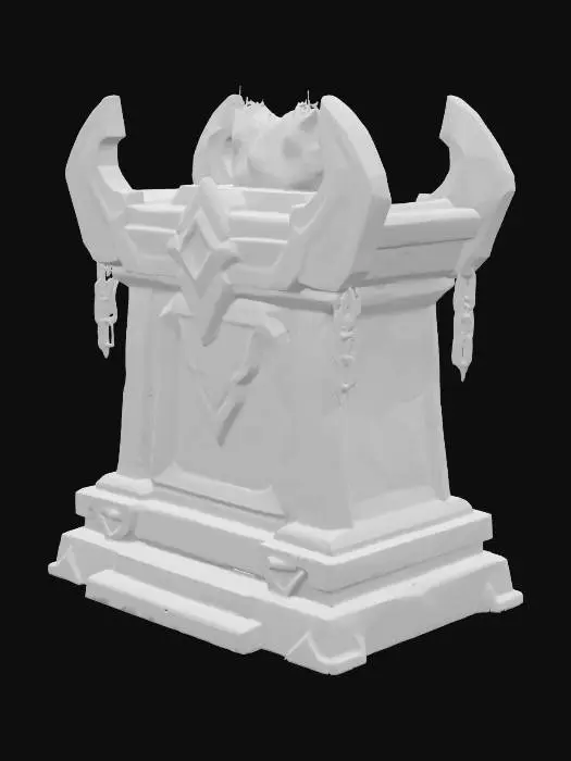3D model for Ethereal Flame Altar