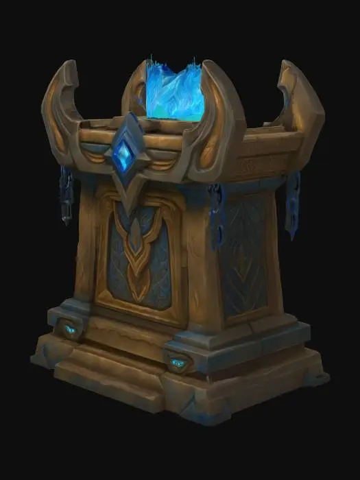 3D model for Ethereal Flame Altar