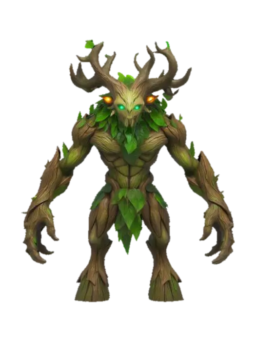 Furio的Forest Guardian — 使用 Meshy AI 3D 生成器制作，免费下载 FBX OBJ GLB STL