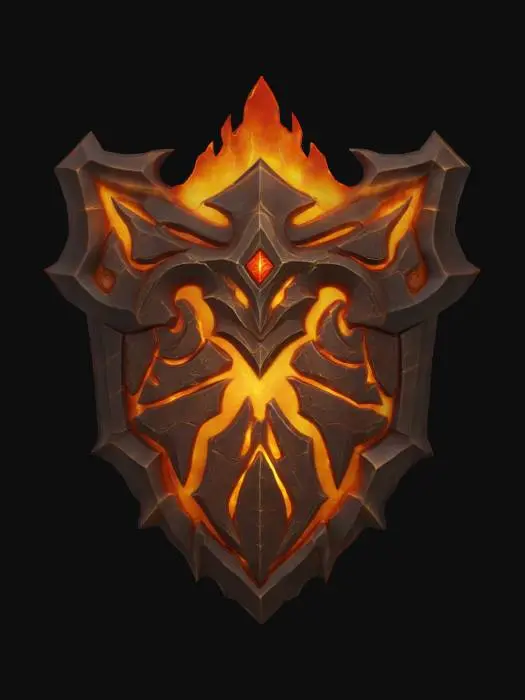 3D model for Inferno Shield