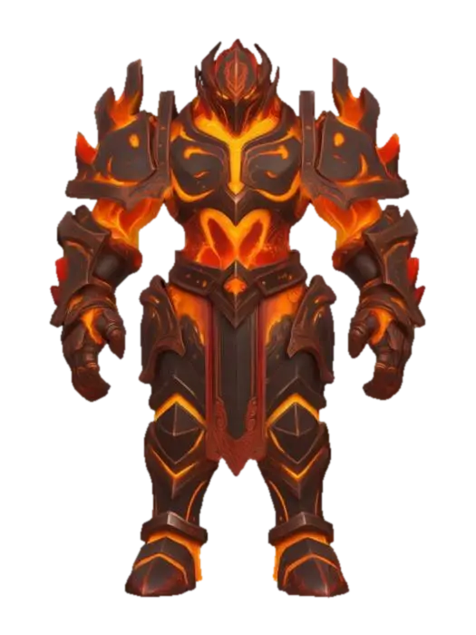 Inferno Sentinel - Knight 的 AI 生成 3D 模型