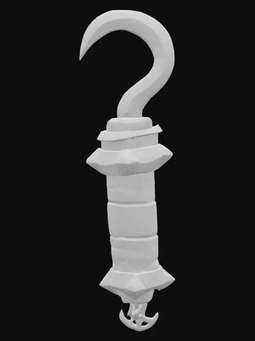 3D model for Grappling Hook Handle