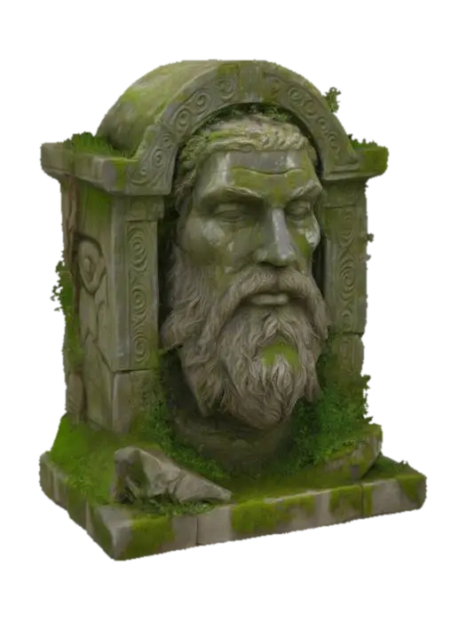 Ancient Stone Sentinel - Statue 的 AI 生成 3D 模型