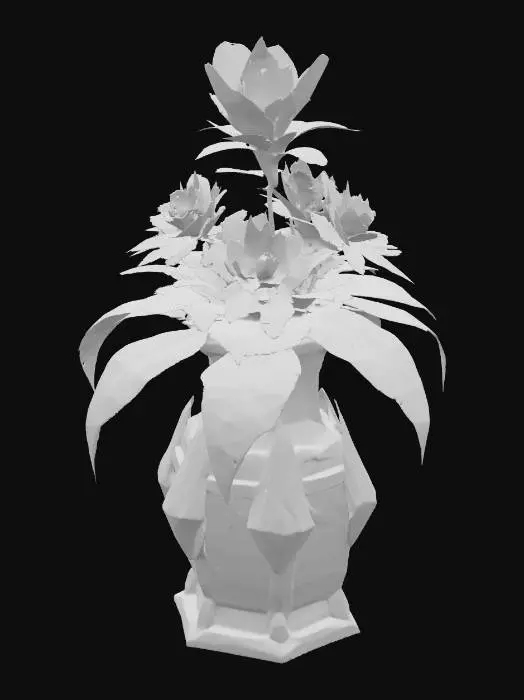 3D model for Blazing Petals
