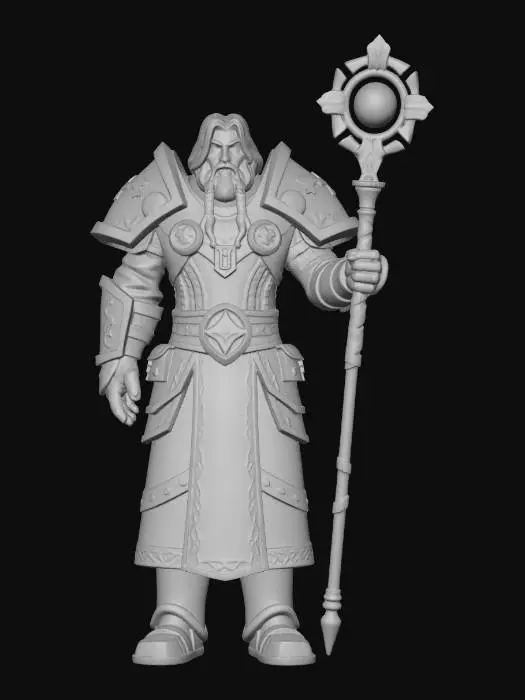 3D model for Emberstaff Luminarch