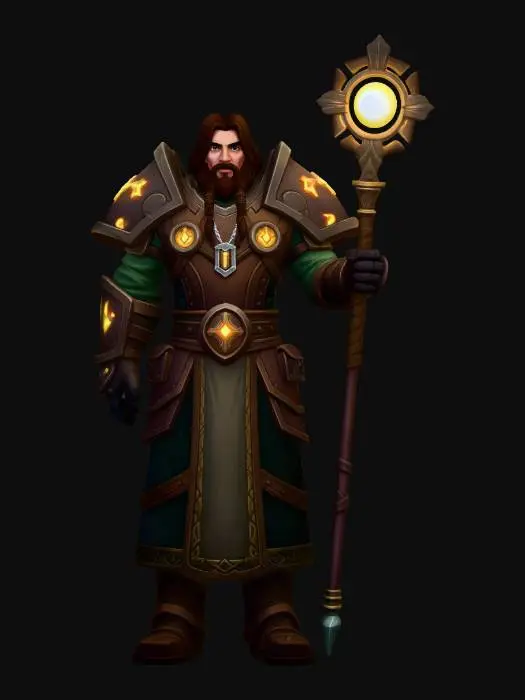 3D model for Emberstaff Luminarch