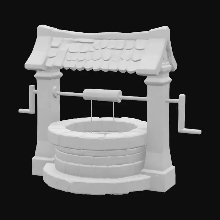 3D model for Wishing Well