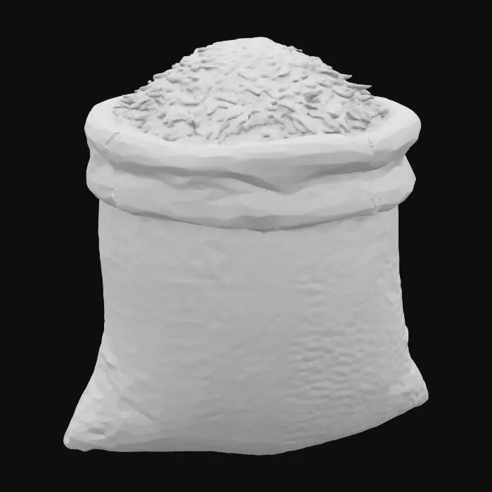 3D model for Sack of Grain