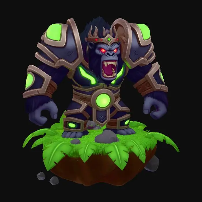 3D model for monkey business