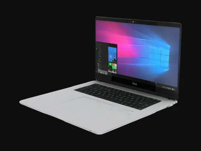 3D model for A modern laptop running Linux 