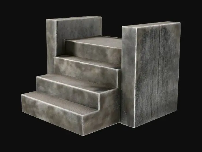 3D model for Concrete Stairs Model