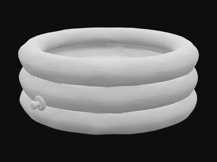 3D model for Inflatable Pool Illustration