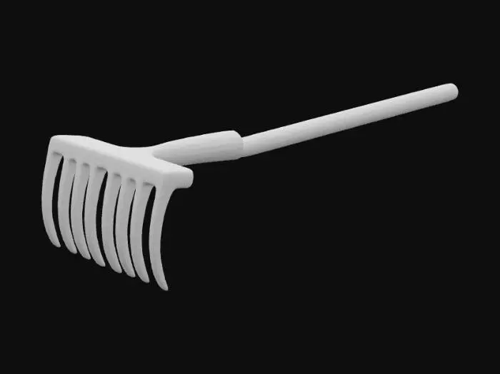 3D model for Rugged Rake