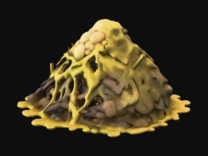3D model for Slime Mound