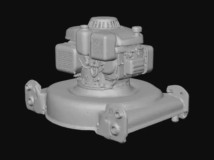 3D model for Old Lawn Mower.