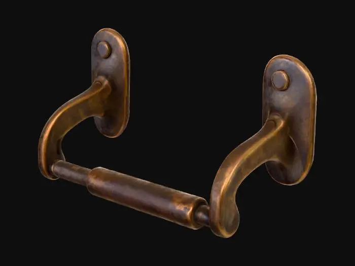3D model for Antique Bronze Holder
