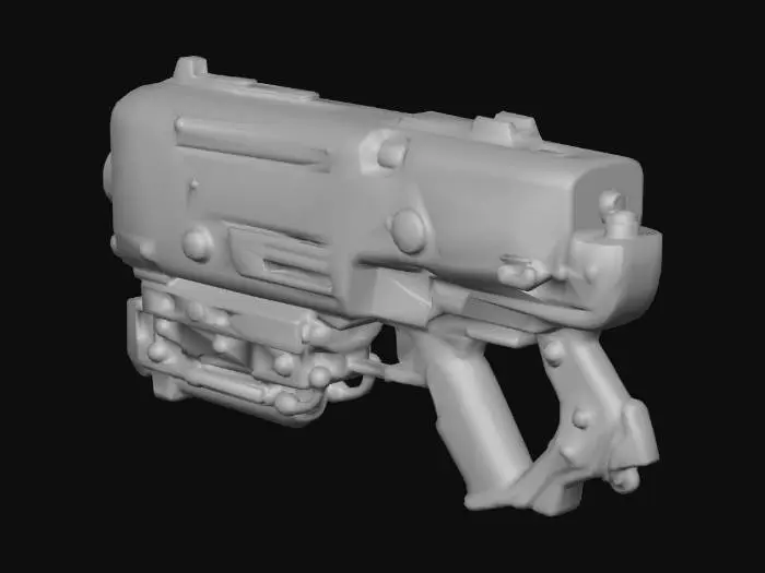 3D model for Retro-Futuristic Lens Apparatus