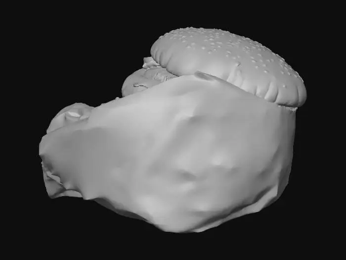 3D model for Trash Stack Deluxe Burger