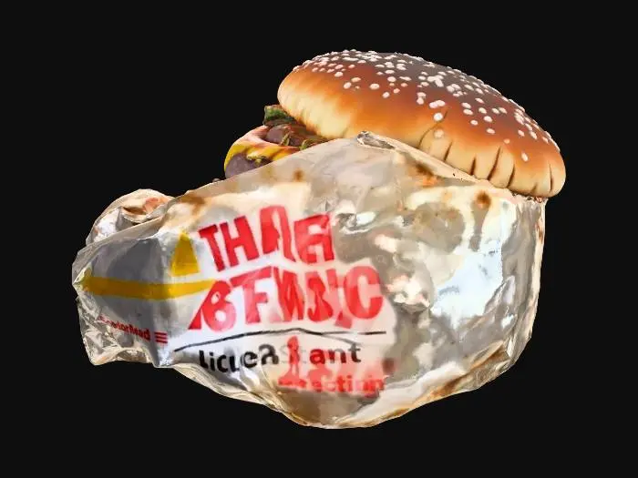 3D model for Trash Stack Deluxe Burger