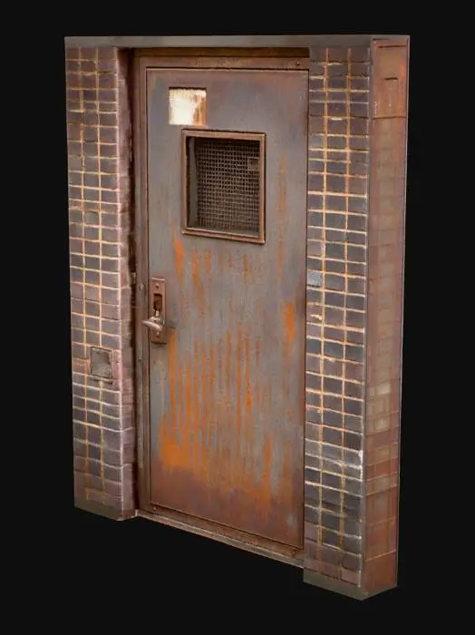 3D model for Weathered Entryway