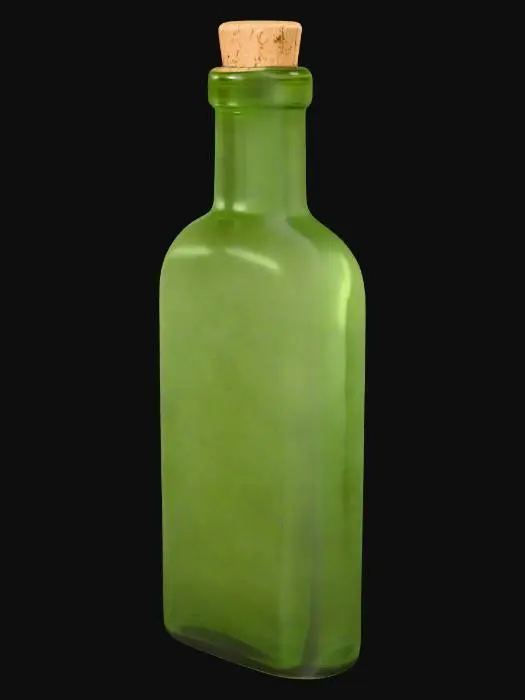 3D model for Green Bottle Serenity