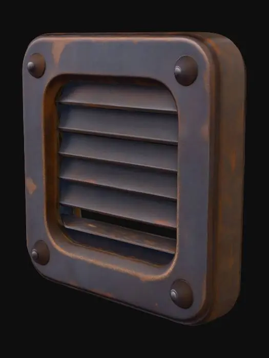 3D model for Rustic Vent Grille