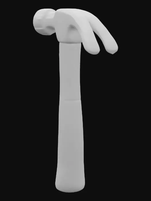 3D model for Hammer Illustration