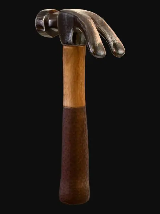 3D model for Hammer Illustration